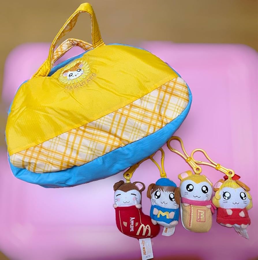 マクドナルド - 【レア商品】とっとこハム太郎　バッグ Amazon.co.jp: とっとこハム太郎マクドナルドバッグマスコット